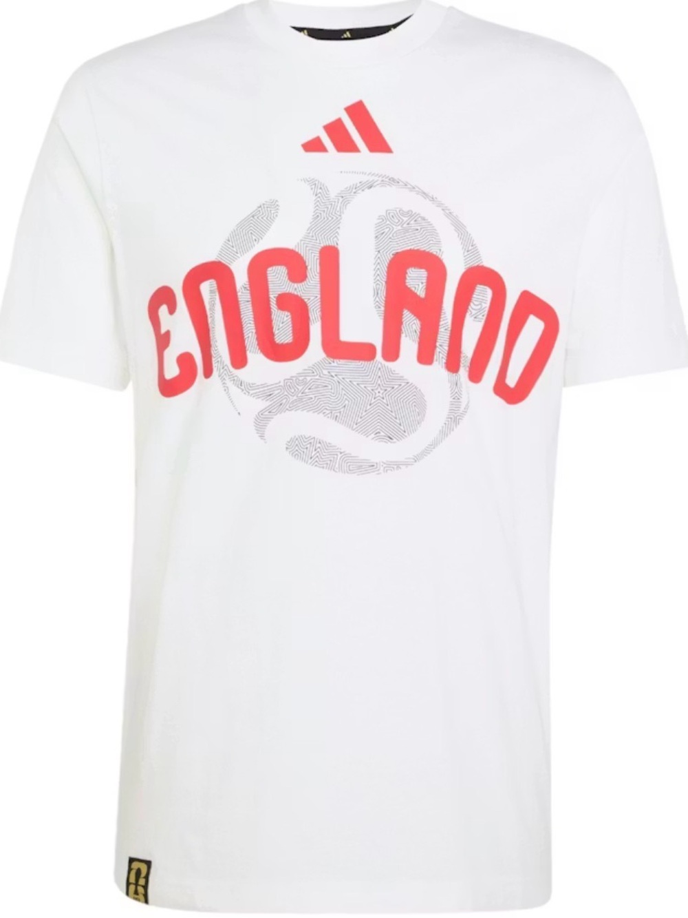adidas FIFA World Cup 26 England T-Shirt White Men's - SS26 - US Size Xl